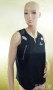 Le Coq Sportif дамски спортен потник тениска черена, снимка 2