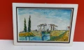 НАЙ ДОБРАТА ОФЕРТА Стара немска картина Подписана WS (1950-60), снимка 1