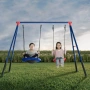 Комплект от 2 метални люлки FunZone - безкрайно забавление на двора, снимка 2