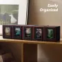 MTG Commander Deck Box  дизайн за 100 карти с двоен ръкав – черно/червено, снимка 3