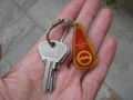  РЕТРО КЛЮЧОДЪРЖАТЕЛ КТА МАДАРА С КЛЮЧОВЕ ТОЛИАТИ ВАЗ ЛАДА , снимка 1