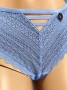 Hunkemöller луксозен комплект бельо в син цвят – размер XL, снимка 7