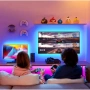 RGB LED лента 10м с USB, Bluetooth и музикален сензор – за телевизор и интериорно осветление 10129, снимка 3