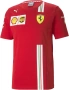 за феновете на FERRARI и FORMULA 1  : НОВА оригинална червена тениска Puma x  /  Ferrari размер XXL , снимка 3