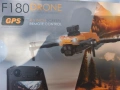 Чисто Нов Професионален Смарт Дрон F180 с 4K Камера, GPS, Дистанционно с 4.5" Екран и Сензор за ...., снимка 10