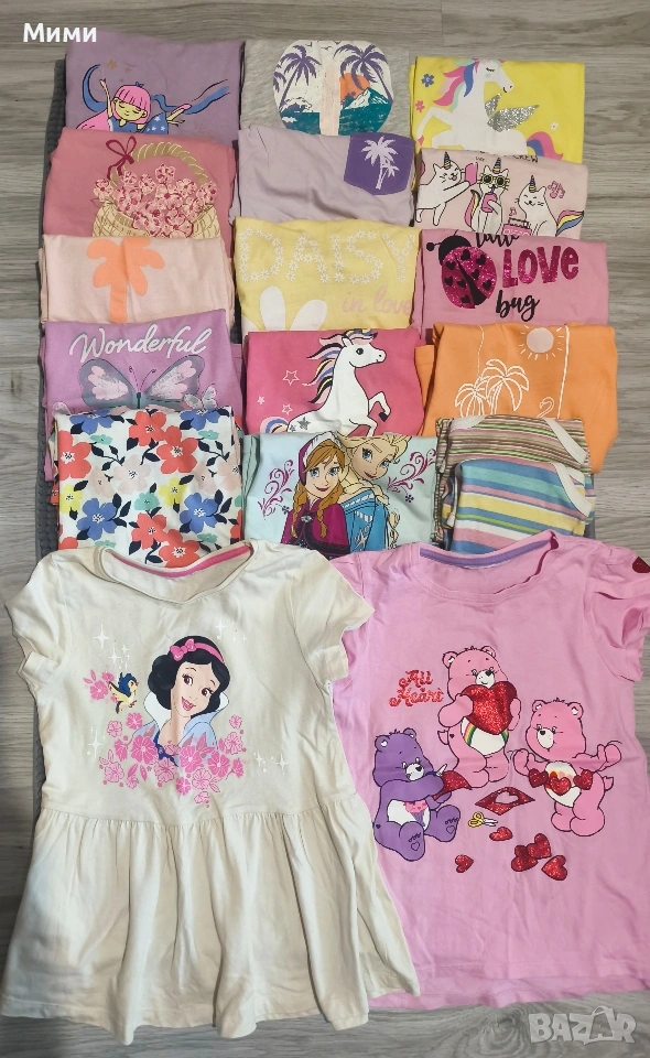 Голям летен лот от тениски за момиче!, снимка 1