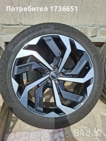 21"Оригинални Джанти с гуми Ауди Е-tron , снимка 2 - Гуми и джанти - 54206537