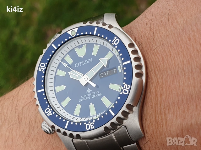 Автоматичен часовник Citizen Promaster Fugu Limited Edition NY0161-63L, снимка 7 - Мъжки - 55019150