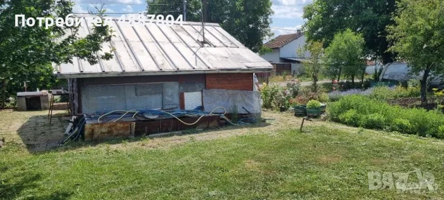 Продавам парцел в регулация 1200 кв.м с бунгало и ток и вода, снимка 3 - Парцели - 55346314