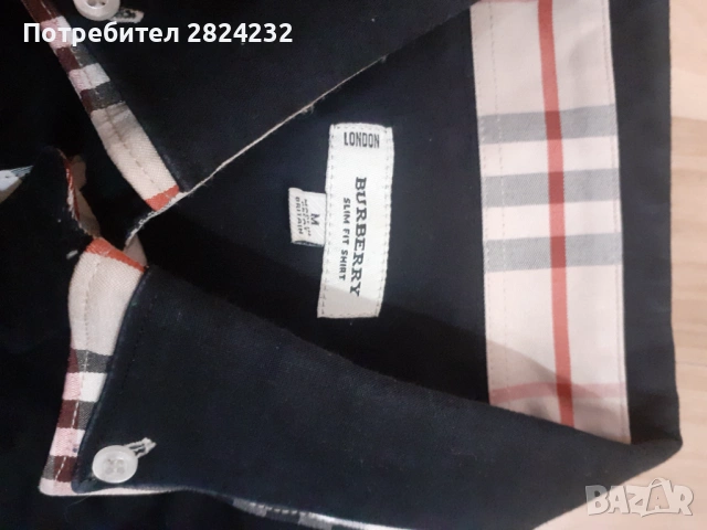 Mъжка риза на BURBERRY , снимка 5 - Ризи - 54438936