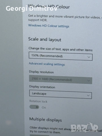Microsoft Surface Pro 3 i3-4020Y/4RAM/64SSD/Intel HD Graphics/2K QHD Touch, снимка 5 - Лаптопи за дома - 54984433