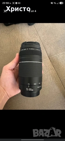 Canon 4000D с 3 обектива, снимка 2 - Фотоапарати - 55248603