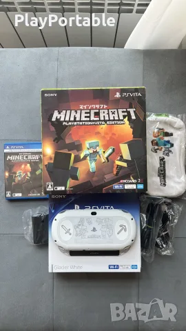Ps Vita PCH-2000 Minecraft Limited Edition Complete in Box 8GB, снимка 2 - PlayStation конзоли - 55321283