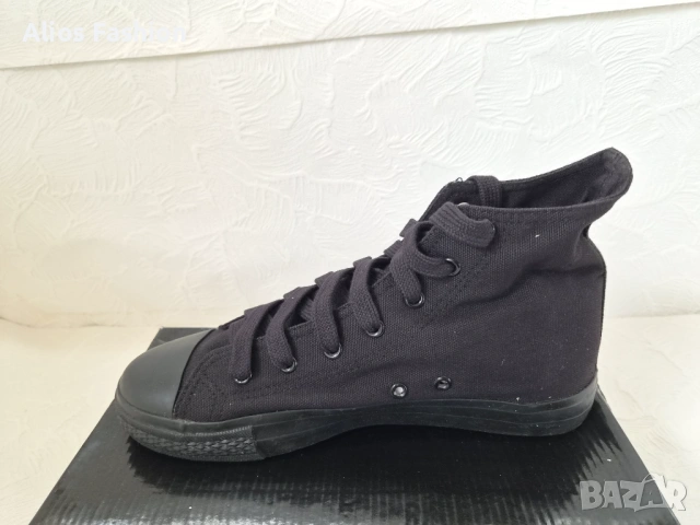 Високи кецове тип Converse – НОВИ, снимка 14 - Ежедневни обувки - 54776205