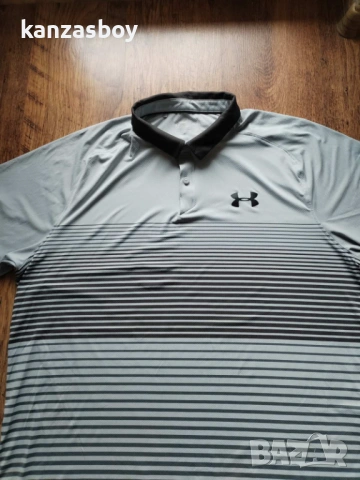 Under Armour - страхотна мъжка тениска КАТО НОВА ХЛ, снимка 4 - Тениски - 54057600