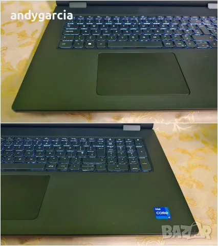 Dell Precision 7780/Core i7-13850HX/NVidia RTX Ada 2000 8GB/16GB RAM/512GB SSD/17.3 100% DCI-P3, снимка 10 - Лаптопи за работа - 55493825