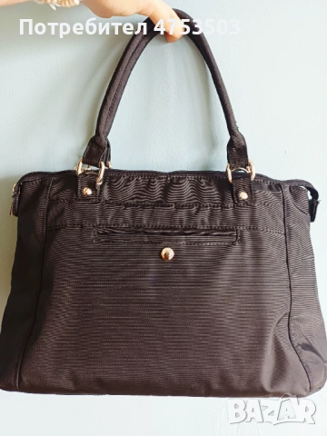 Черна чанта Bogner , снимка 3 - Чанти - 54355563