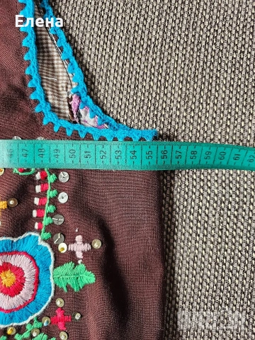 Тракийско елече за носия с бродерия, снимка 7 - Антикварни и старинни предмети - 54113014