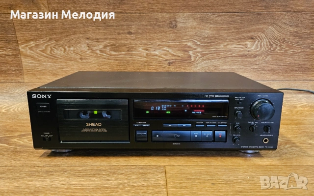 Триглав касетен дек Sony TC-K590 – Аналогово съвършенство от златната ера на касетите