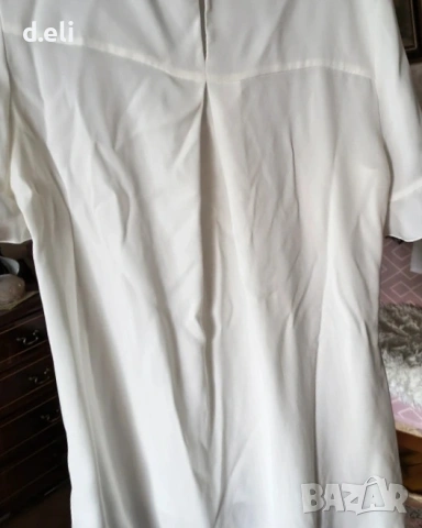 Max Mara Original Size L Бяла туника, снимка 2 - Туники - 54600324