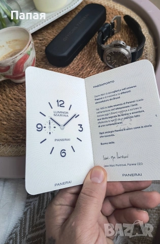PANERAI Titanium 44mm., снимка 8 - Мъжки - 54371701