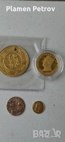 Златни медали и монета Американски сет 200години 