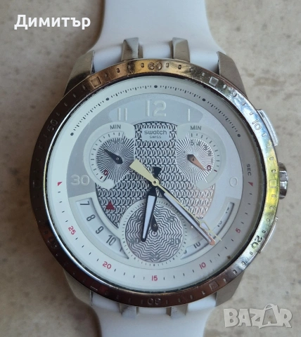 Swatch irony Swiss мъжки швейцарски шасовник с jewels , снимка 3 - Други спортове - 54795900