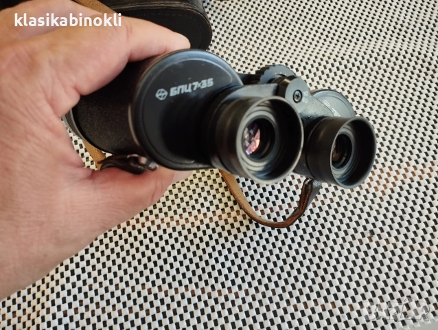 ТОП Съветски Бинокъл-БПЦ 7 х 35-СОТЕМ--MADE IN СССР, снимка 3 - Екипировка - 55055394