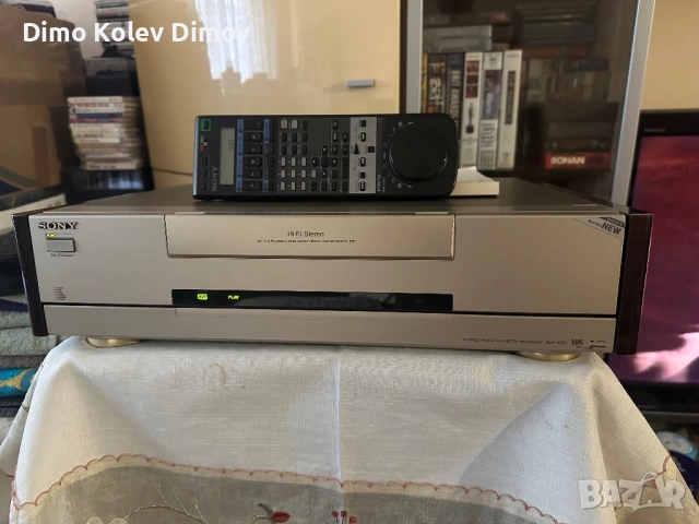 SONY SLV 825 Champagne Ultra Rare!, снимка 8 - Плейъри, домашно кино, прожектори - 54904650