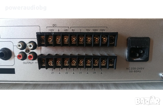 Усилвател Dap Audio VPA-150 - 150 Вата,100Volt, 4 зони, снимка 12 - Тонколони - 54895914