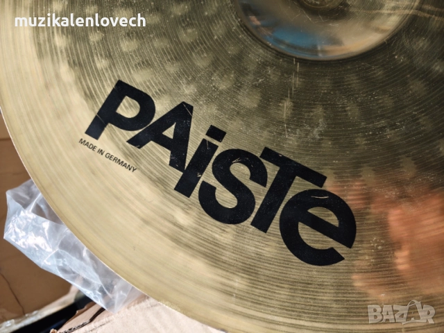Paiste 20" 302 Ride Cymbal х 2 бр. - Made in Germany - 20 инча райд чинели, снимка 11 - Ударни инструменти - 54946344