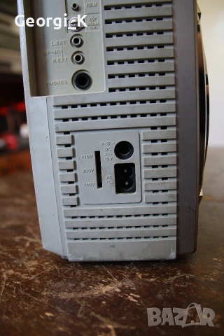 Радиокасетофон , бумбокс, boombox, CROWN CSC-950f, снимка 5 - Радиокасетофони, транзистори - 54987006