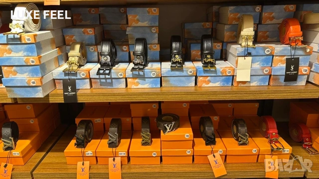 Diesel 🫟 Valentino 🫟 Louis VUITTON 🫟 Естествена Кожа , снимка 7 - Колани - 54476425