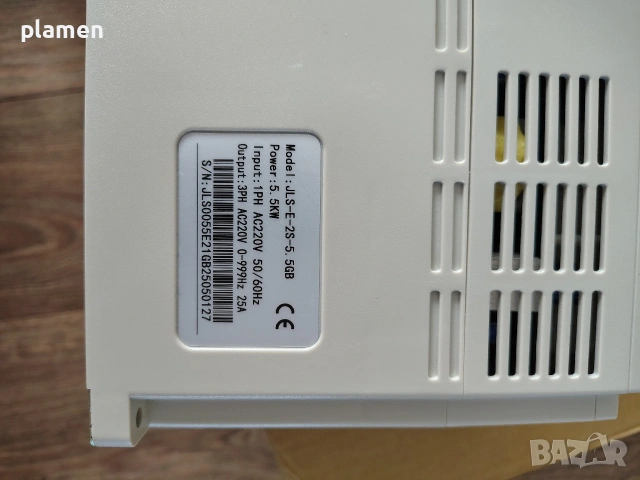 Честотен инвертор, 5.5KW , 220V еднофазен, 380V трифазен, снимка 2 - Друга електроника - 54566253