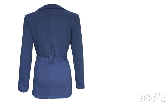 Дамско палто с колан на Lee Cooper 669730 А3, снимка 2 - Якета - 55265067