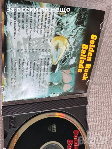 CD диск Golden Rock Ballads Volume 1, снимка 6 - CD дискове - 54386153