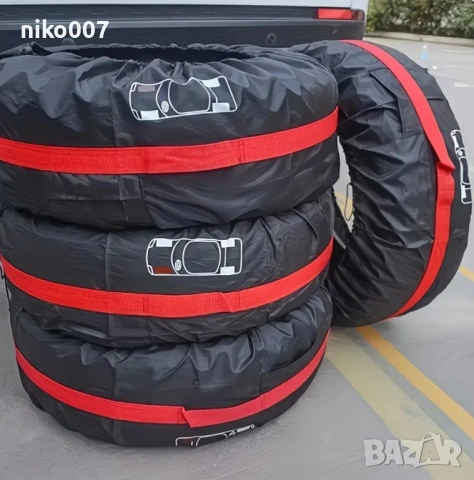 Калъфи за резервни гуми и джанти 13-17 цола за автомобил-джип-ван-мини ван, снимка 7 - Аксесоари и консумативи - 54157896