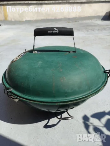 Грил-барбекю Easy Camp Adventure Grill Green , снимка 2 - Съдове за готвене - 55372383