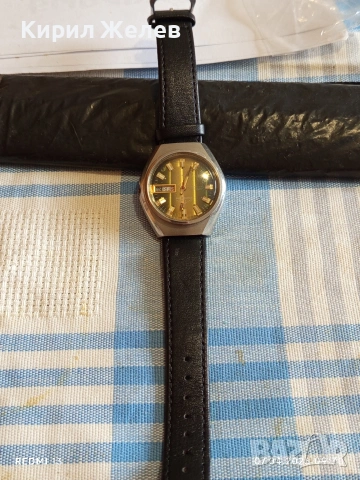 Колекционерски часовник MONDAINE AUTOMATIC работи перфектно състояние 52830, снимка 6 - Мъжки - 54118218