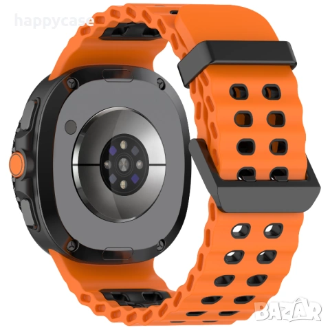 Samsung Galaxy Watch8 44 mm 40 mm / 8 Classic 46 mm / MARINE Силиконова каишка, снимка 6 - Каишки за часовници - 54347693