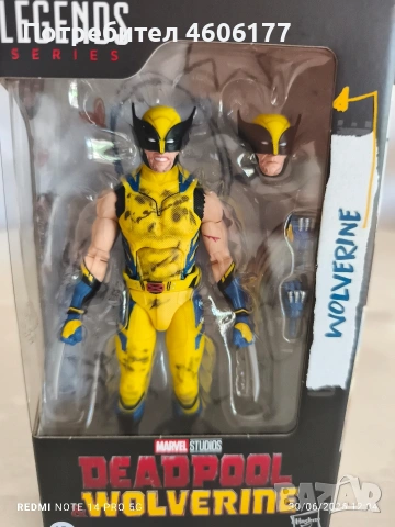 Marvel legends Deadpool Wolverine , снимка 2 - Колекции - 55099347