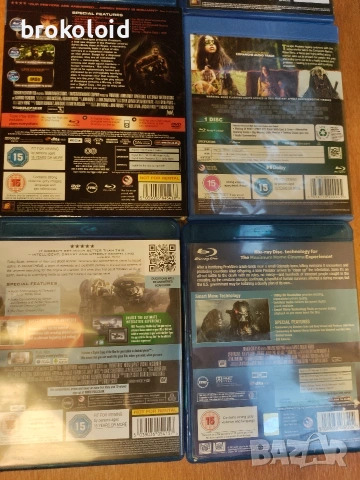 Колекция Alien Predator Prey Prometheus и други, снимка 2 - Blu-Ray филми - 54654969