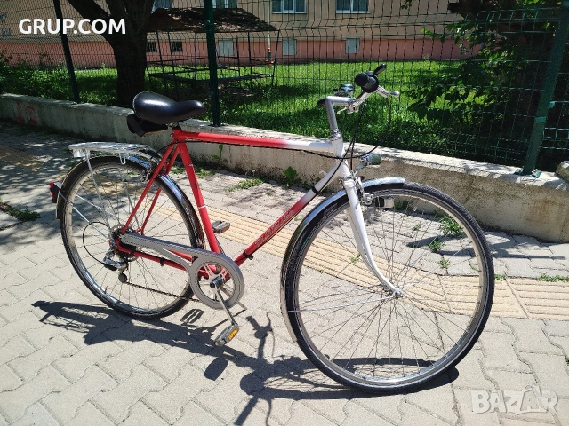 *Немски Градски Ретро винтидж Traveller 28''цола 6 скороси ретро Осветление Внос Германия**