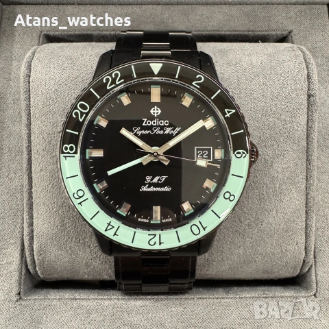 Zodiac ZO0947 Blackout GMT Limited Edition – stealth визия, която не остава незабелязана