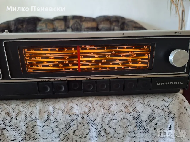 GRUNDIG 801 HI FI.VINTAGE STEREO RECEIVER.MADE IN GERMANY., снимка 4 - Ресийвъри, усилватели, смесителни пултове - 55395435