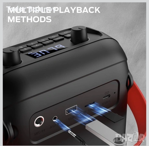 Monster MFS 1 Portable Bluetooth Speaker, Wireless Bluetooth, снимка 4 - Bluetooth тонколони - 55223050