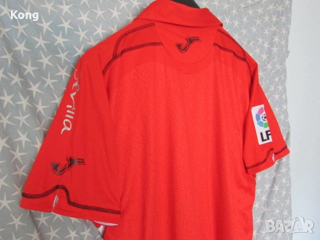 винтидж фланелка Сампдория Италия Асикс футболна тениска Asics Sampdoria Марадона Joma Sevilla, снимка 4 - Футбол - 54668571