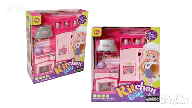 Детска кухня с принадлежности – малки готвачи в действие!