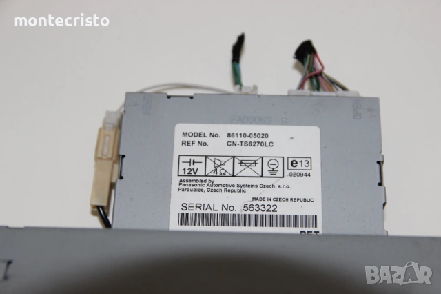 Дисплей Toyota Avensis T25 T250 (2003-2009г.) 86110-05020 / 8611005020, снимка 8 - Части - 54386991
