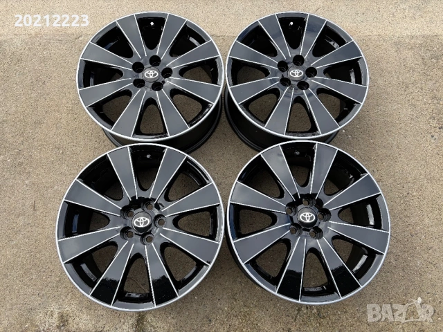 4 броя алуминиеви джанти за Toyota Avensis,Toyota Prius  17, снимка 3 - Гуми и джанти - 54042183
